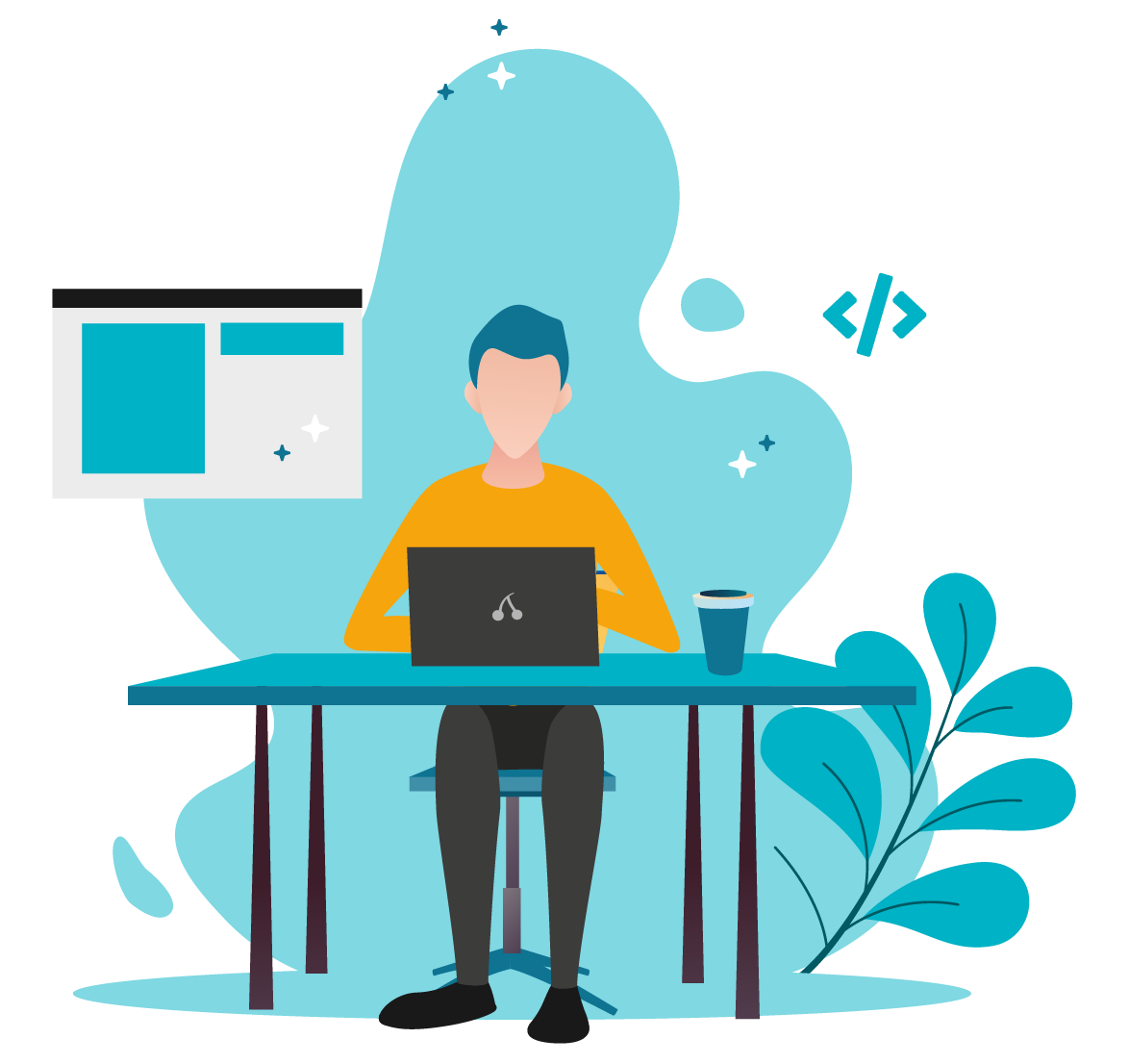 The Dare Company | Website laten maken - illustratie