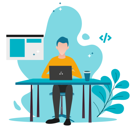 The Dare Company | Website laten maken - illustratie