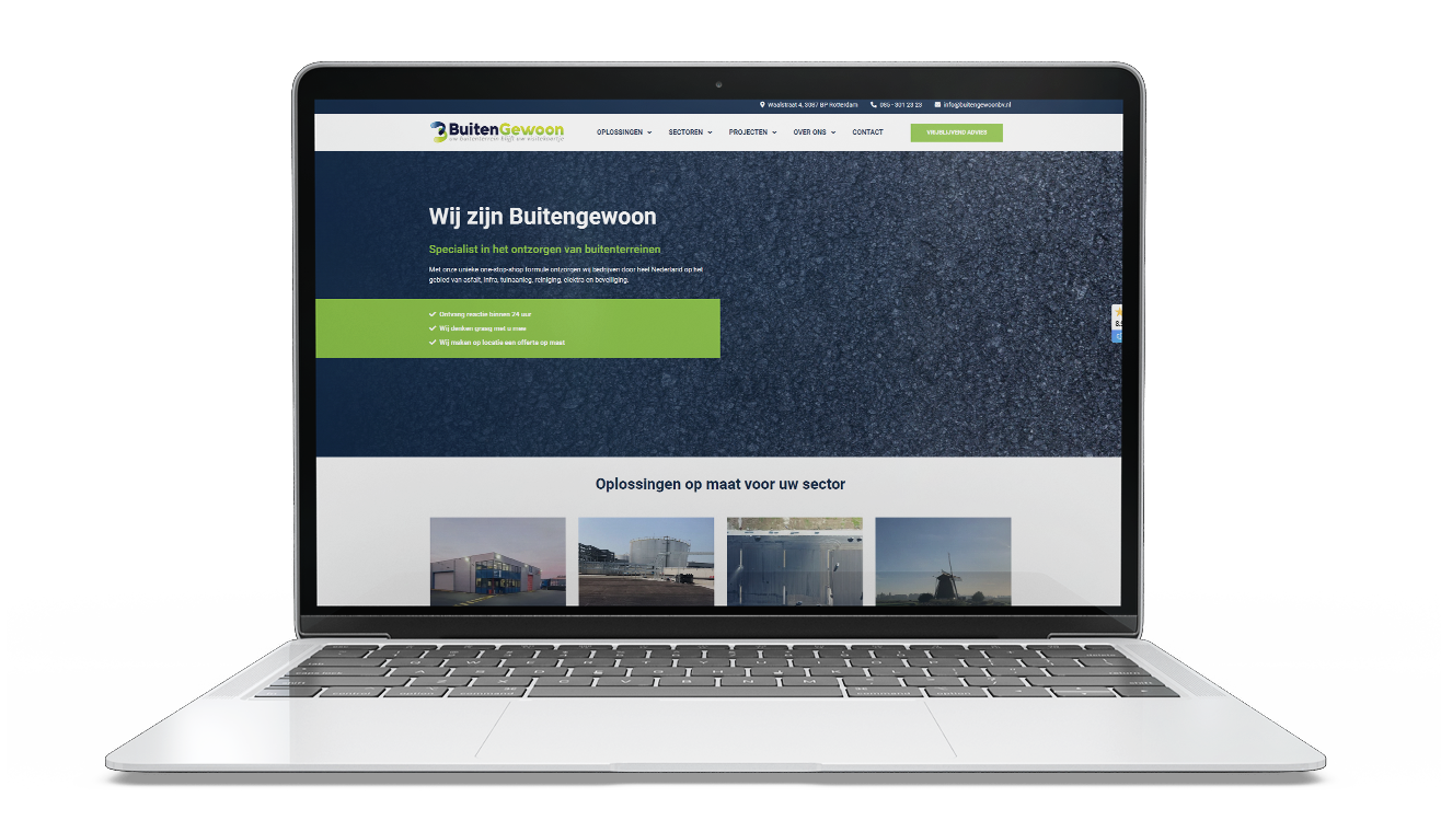 website van buitengewoon development the dare company