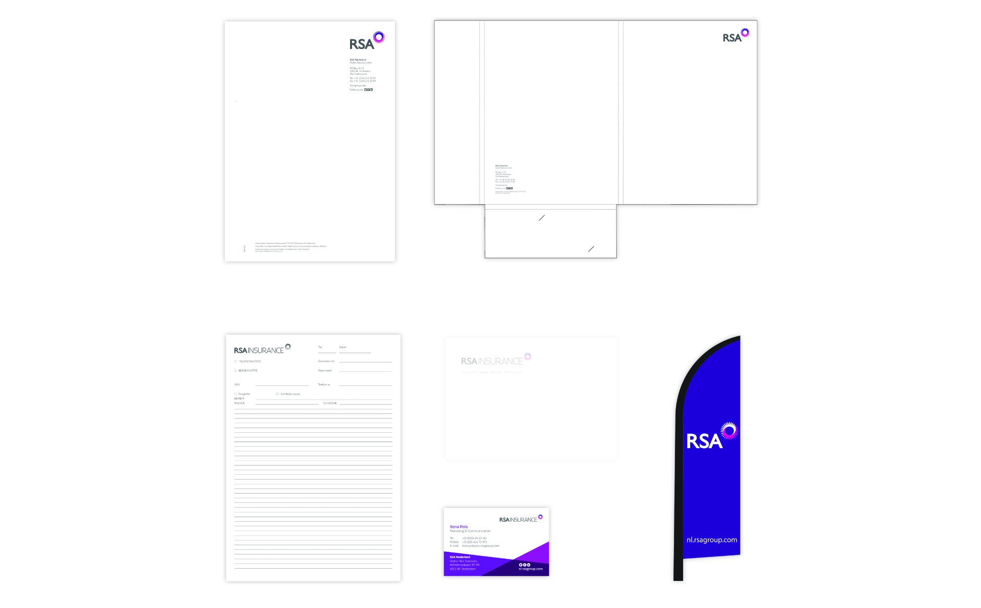 logo op papier
