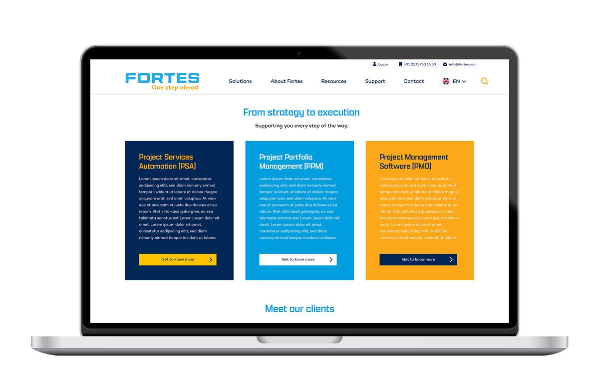 Portfolio | Fortes laptop strategie