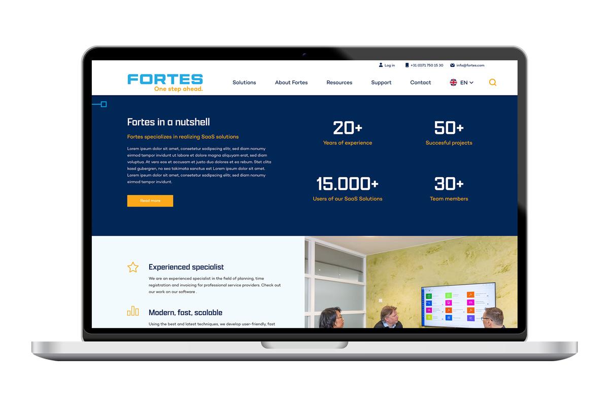 Portfolio | Fortes laptop over ons