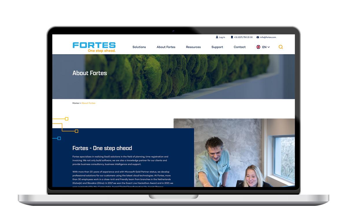Portfolio | Fortes laptop over fortes