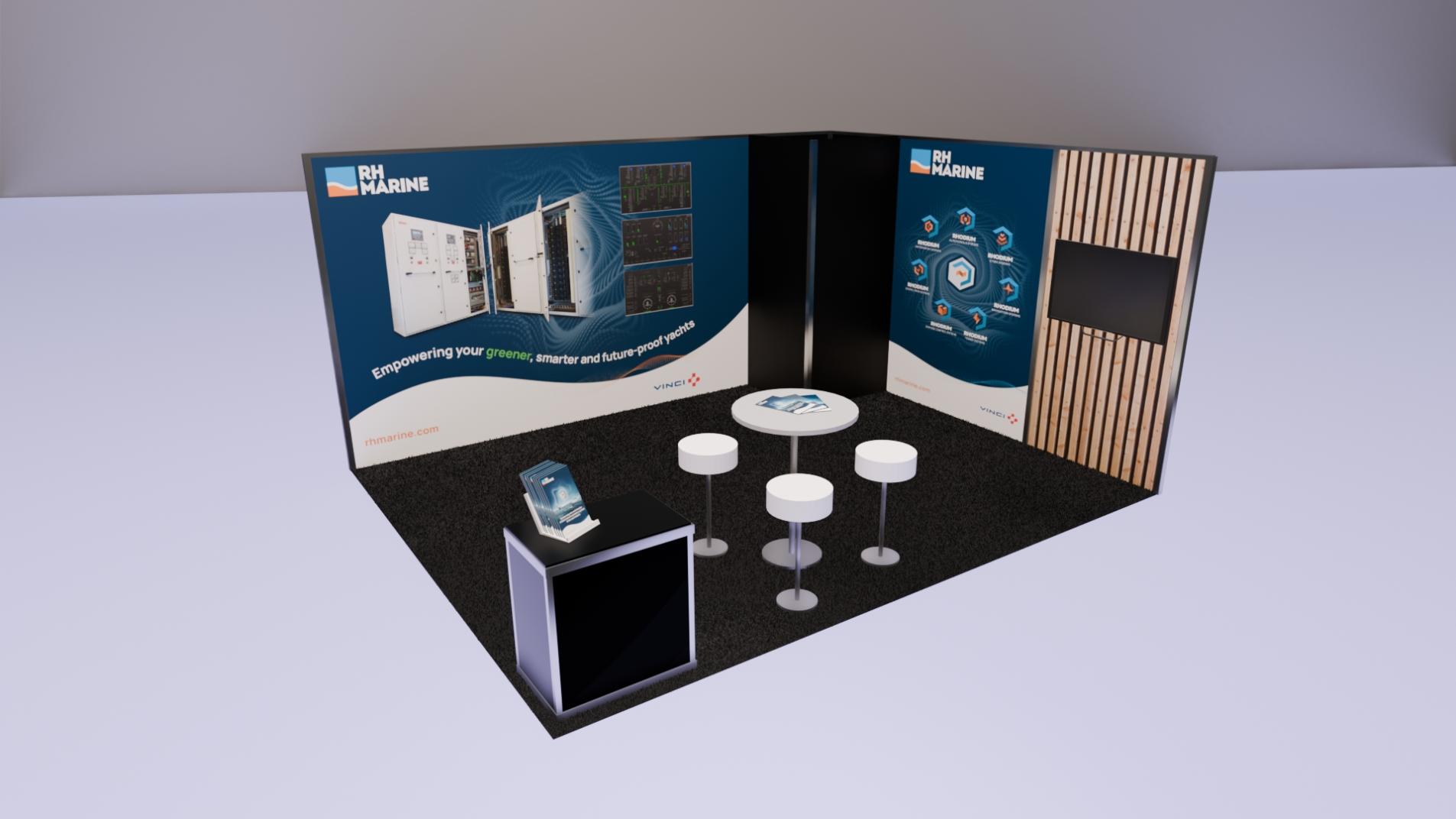 Portfolio | RH Marine beurs wanden