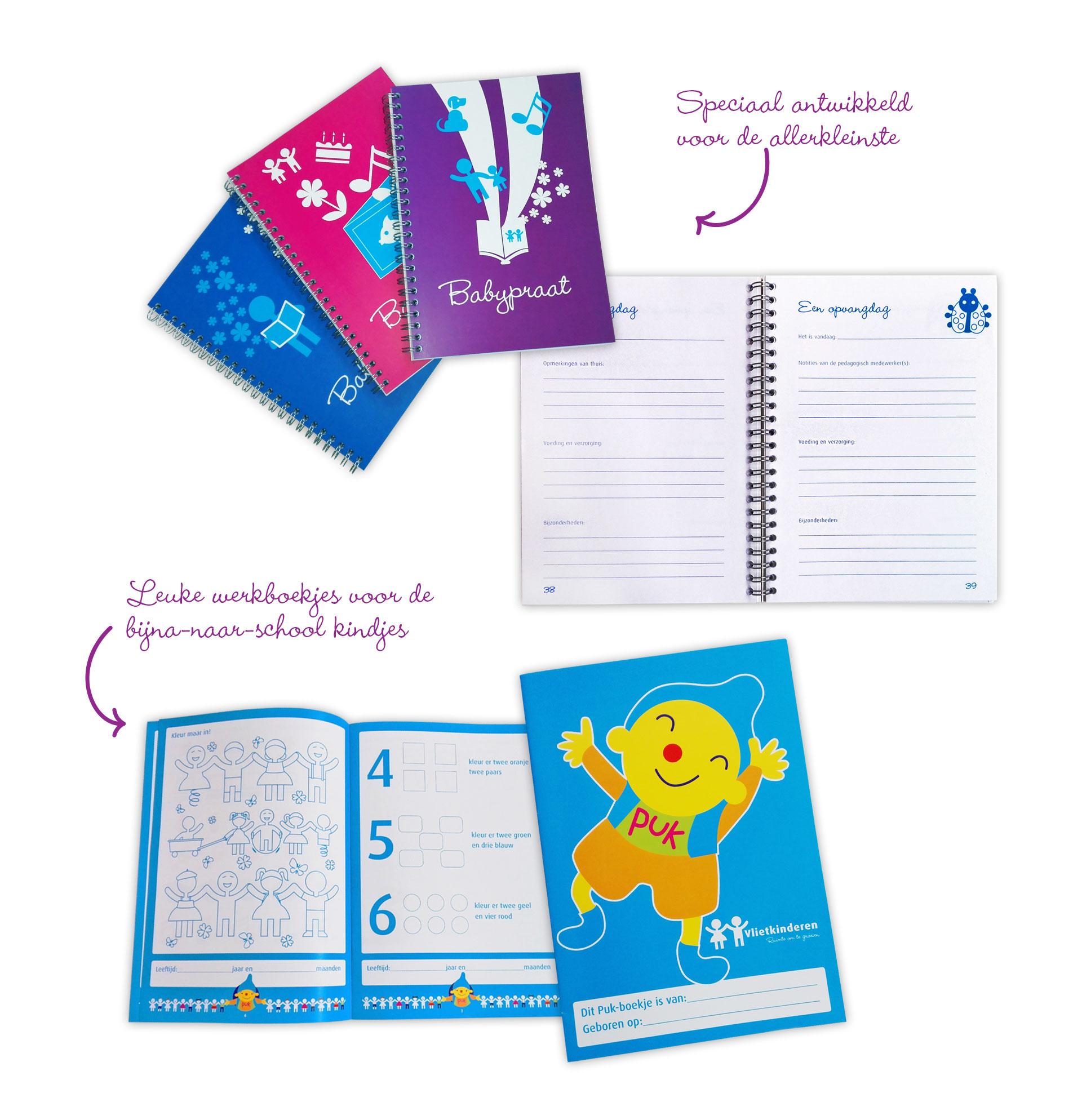 Portfolio | Vlietkinderen werkboekjes 