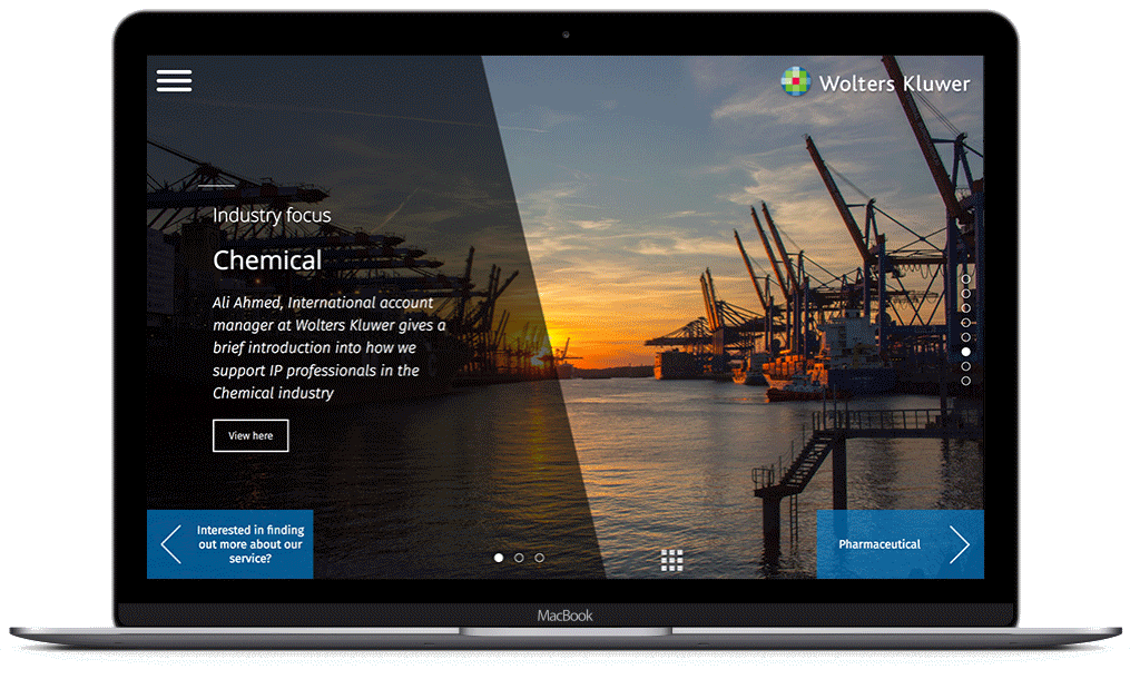 Portfolio | Wolters Kluwer laptop video
